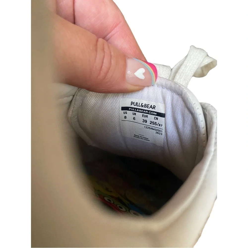 Sesame Street | White / Rainbow | Sneakers | Size: 8 - Picture 14 of 15